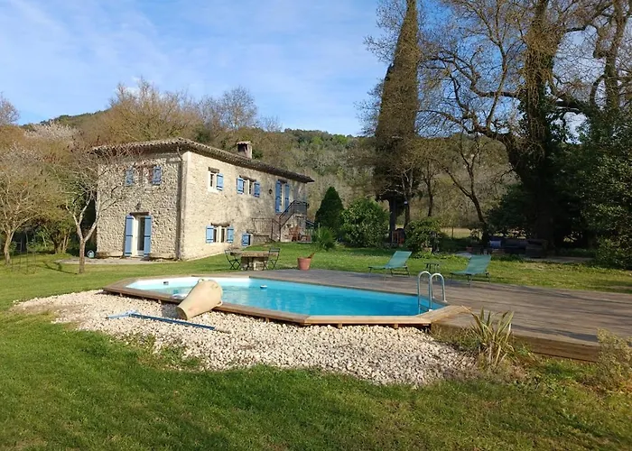 Moulin De Charme Casa de Férias Lussan (Gard)